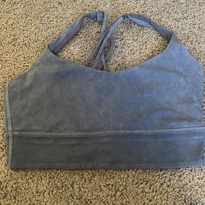 Lululemon pale wash sports bra
